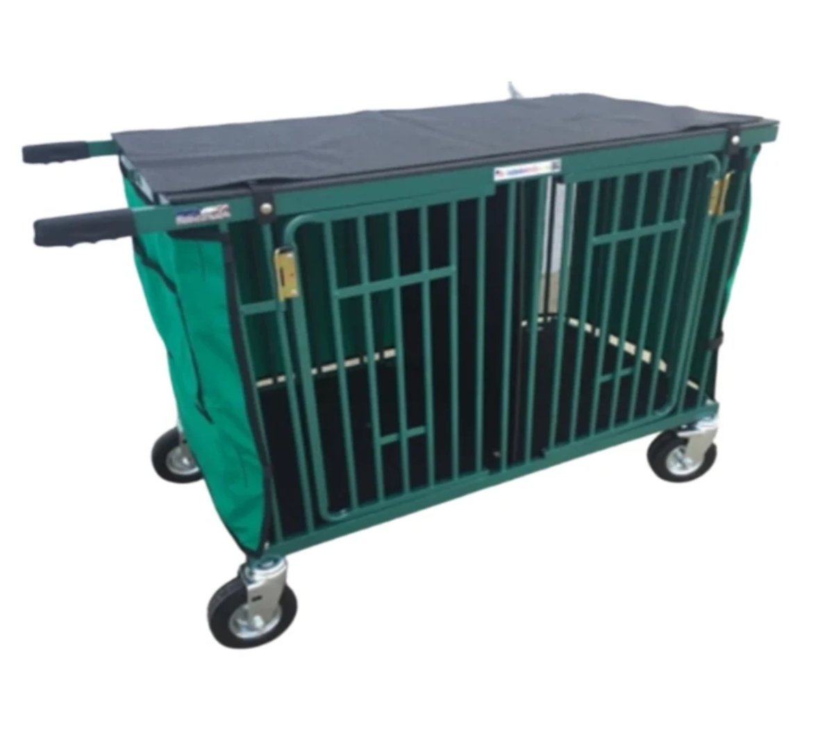 2 Berth Extra Long Side x Side Trolley | Pet Show Trolley | Best In Show Trolleys