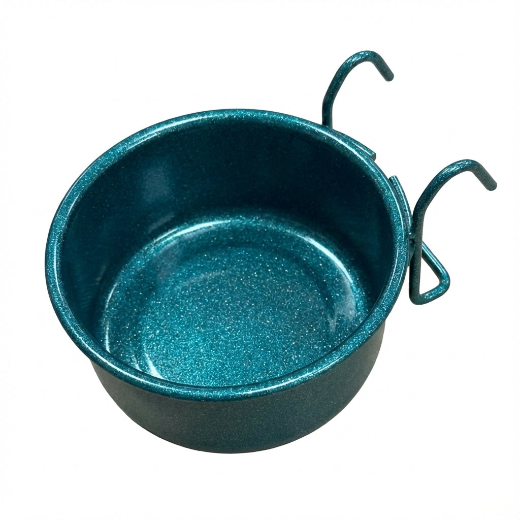 BIS Coop Cups 5oz Painted, wire hanger, Feed/Water CCP5