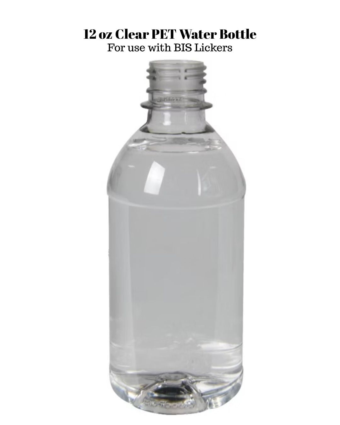 LICKER Water Bottle, includes spacer LWB