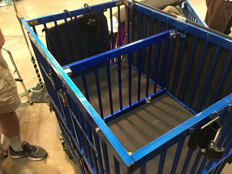 TROLLEY Divider, Aluminum Bars (alternative to plastic divider)