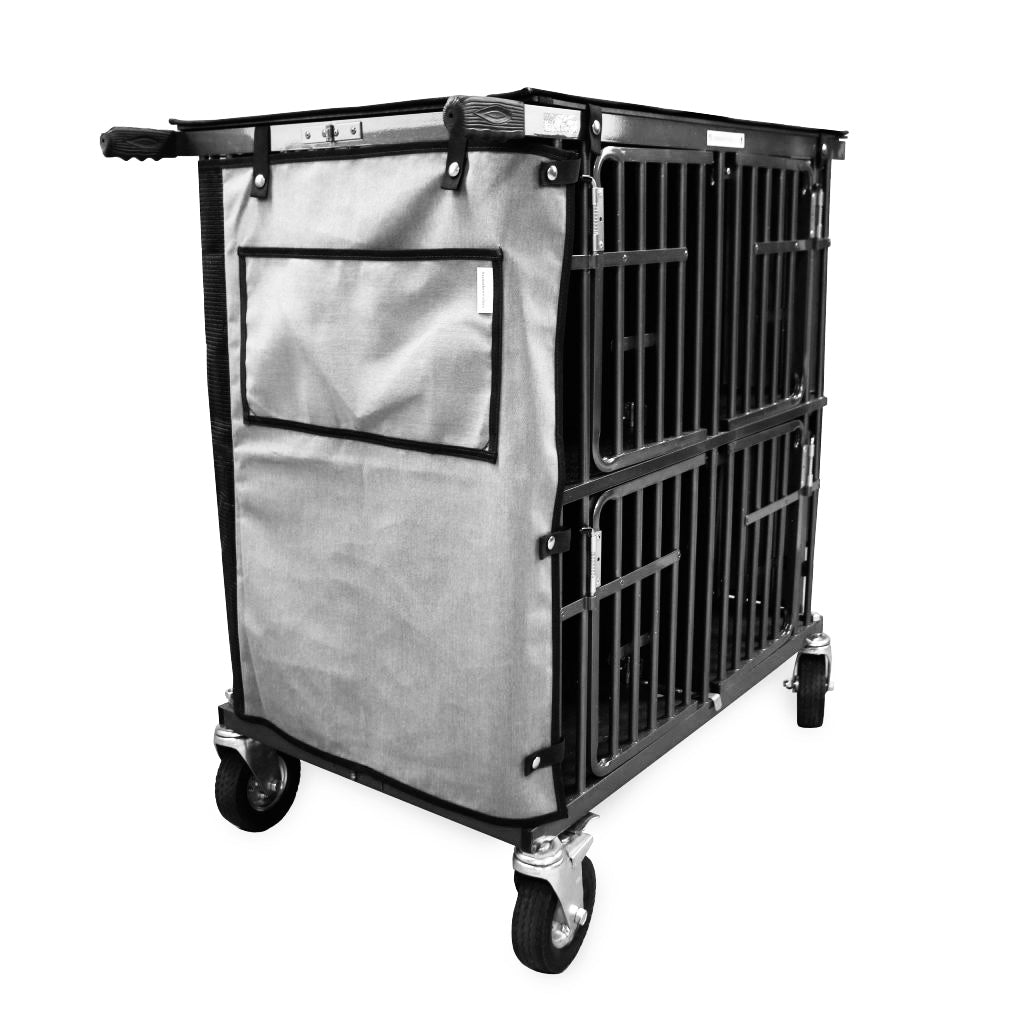 Extra Long 4 berth TROLLEY Extra Wide | Pet Show Trolley | Best In Show Trolleys