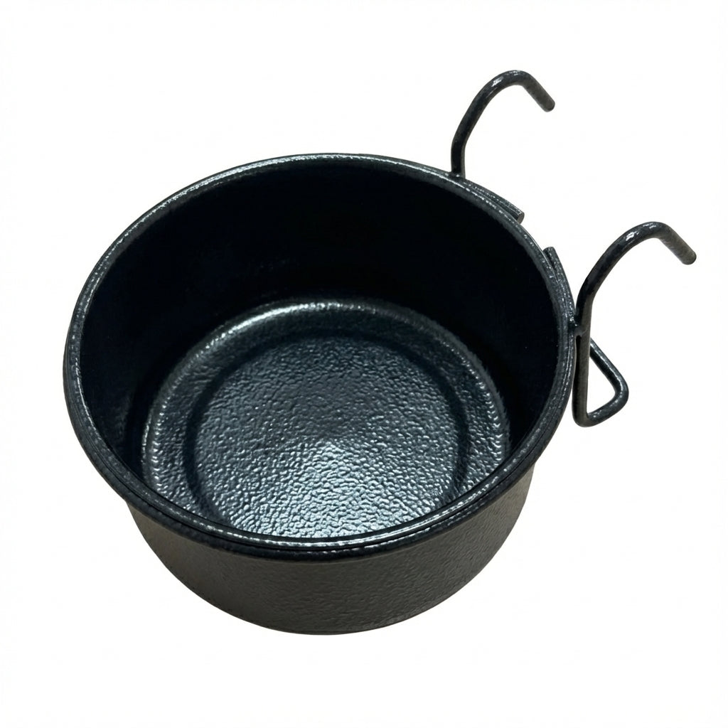 BIS Coop Cups 5oz Painted, wire hanger, Feed/Water CCP5