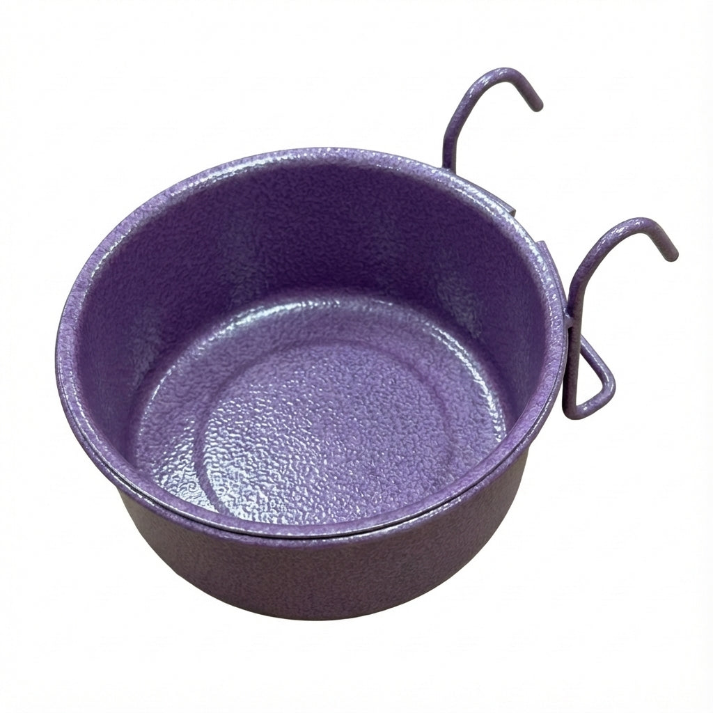 BIS Coop Cups 5oz Painted, wire hanger, Feed/Water CCP5