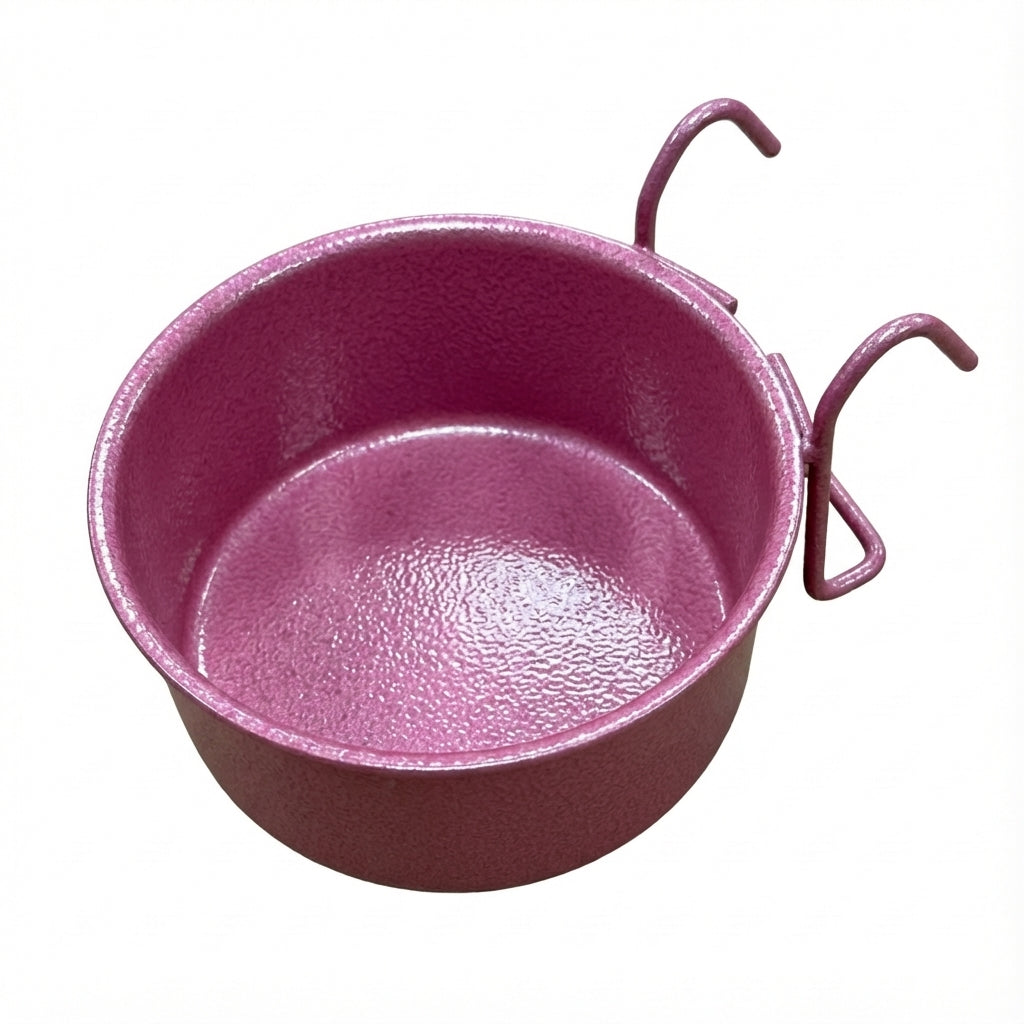 BIS Coop Cups 5oz Painted, wire hanger, Feed/Water CCP5