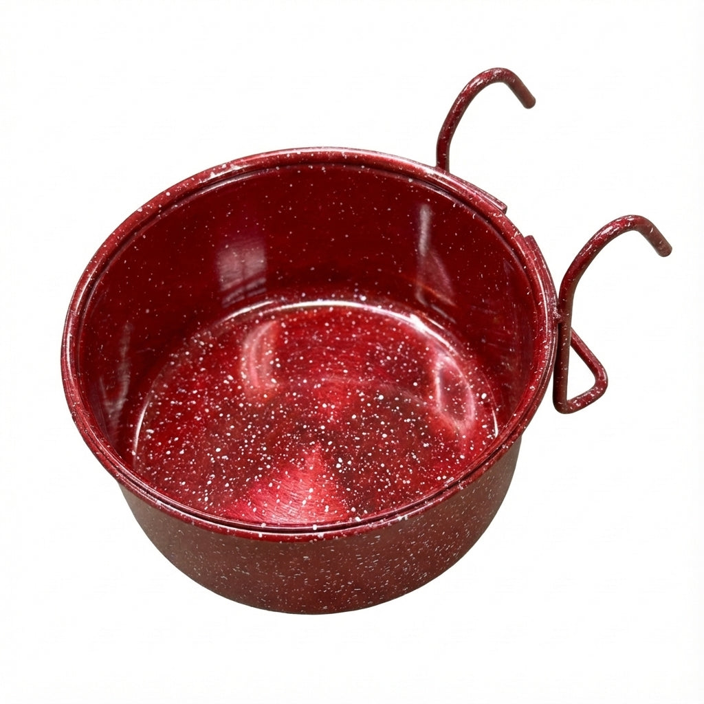 BIS Coop Cups 10oz Painted, wire hanger, Feed/Water CCP10