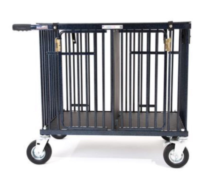 2 Berth Extra Long Extra Wide Side-by-Side Trolley | Best In Show Trolleys